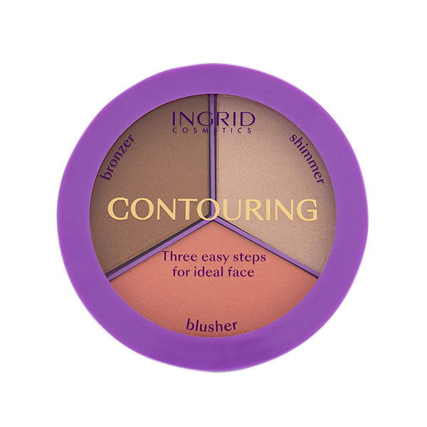 INGRID Ideal Face Contouring — палетка для контуринга лица, 19 г